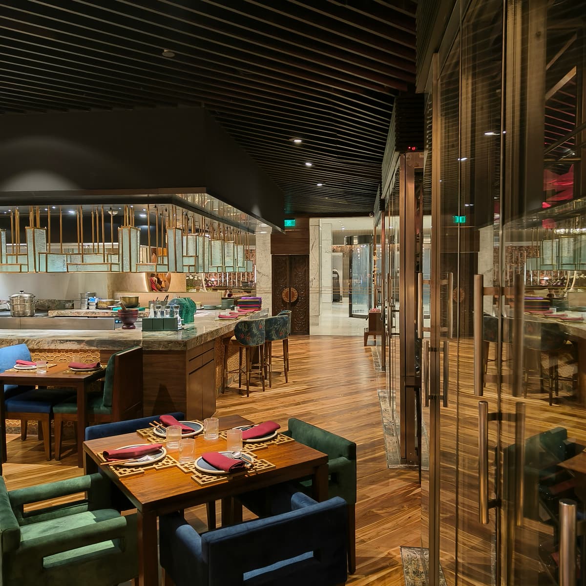 Luxury Restaurant Interior - WestBridge Hospitality Design
